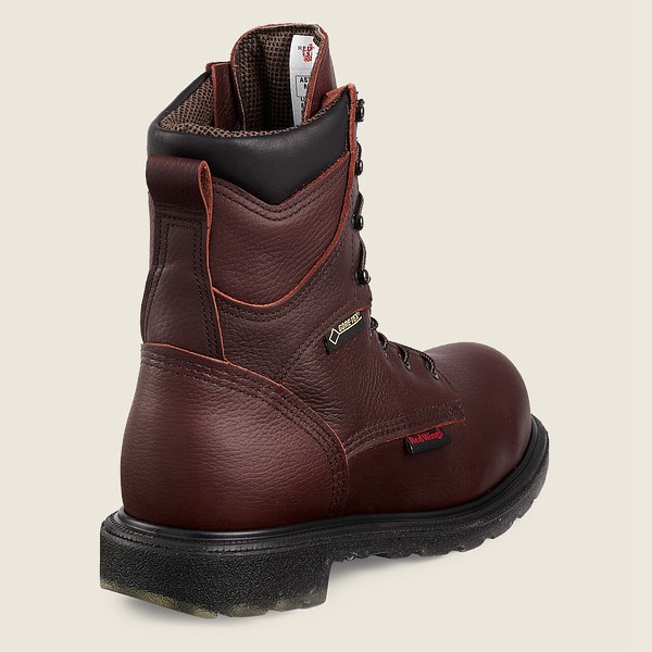 Botas de Seguridad Red Wing Hombre Vino - Supersole® 2.0 - 8-Inch Insulated Waterproof Csa Toe - 673